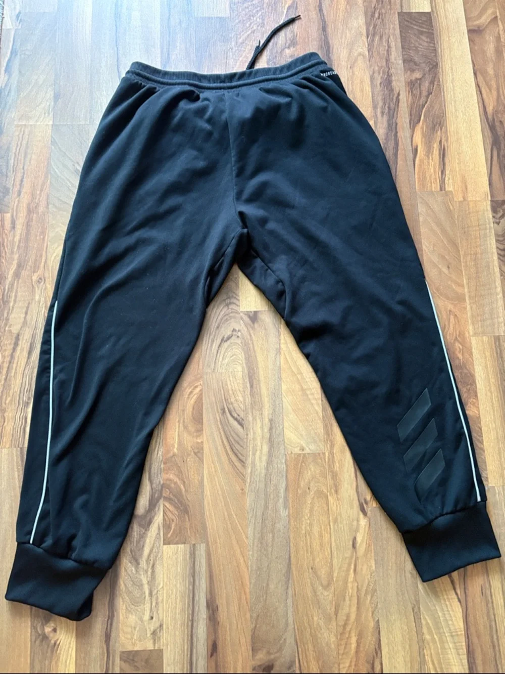adidas Men’s Black Jogger Sweatpants with Logo Size XL